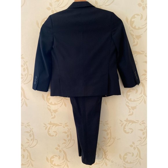 Boys Suit Azzurro Black 2pc Matching Suit Size 6 - Picture 3 of 8